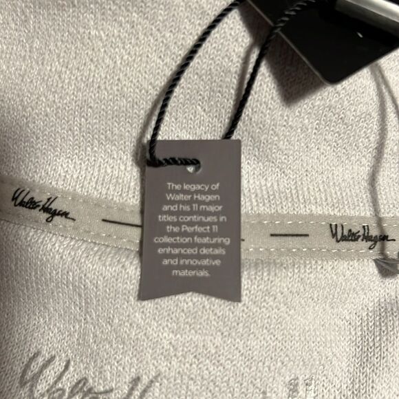 🆕 Walter Hagen P11 Light Gray Heather Quarter-Zip Pullover size  XXL - Picture 7 of 9